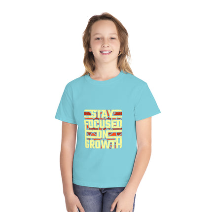 Typography themed Youth Midweight Tee