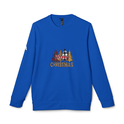 Christmas themed Adidas Unisex Fleece Crewneck Sweatshirt