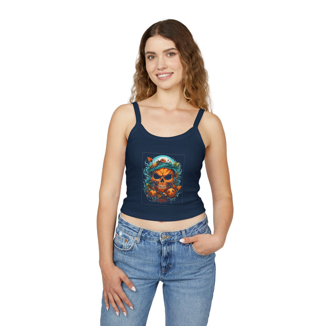 Halloween-Themen Damen Spaghetti Strap Tank Top 