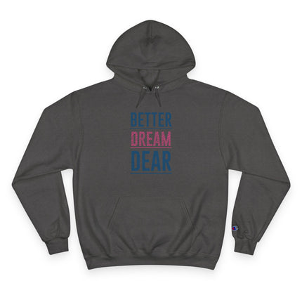 Typography themed Champion Hoodie