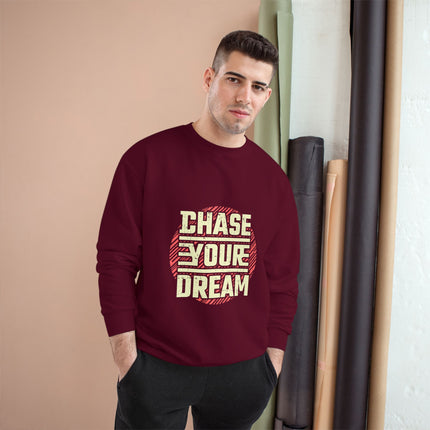 Champion-Sweatshirt mit Typografie-Motiv