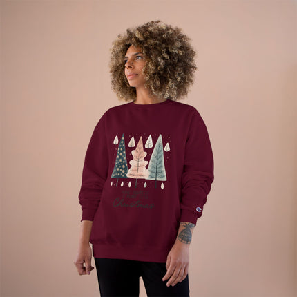 Christmas themed Champion Sweatshirt