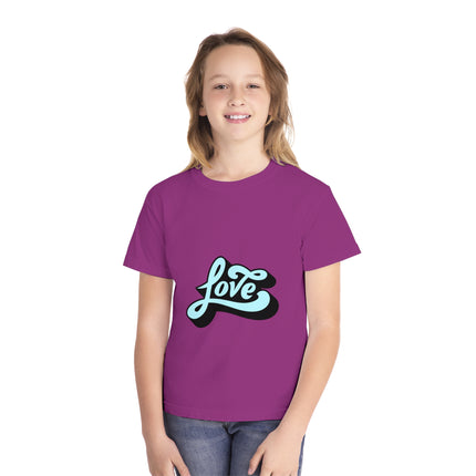 Typography themed Youth Midweight Tee
