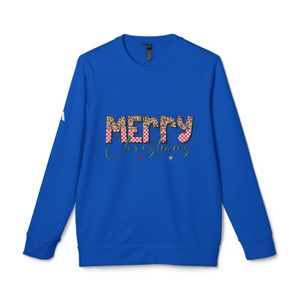 Christmas themed Adidas Unisex Fleece Crewneck Sweatshirt