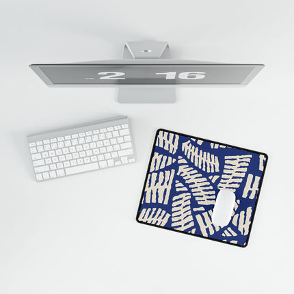 Cute Blue Pattern design themed Desk Mats