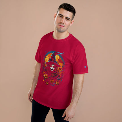 Champion-T-Shirt mit Halloween-Motiv