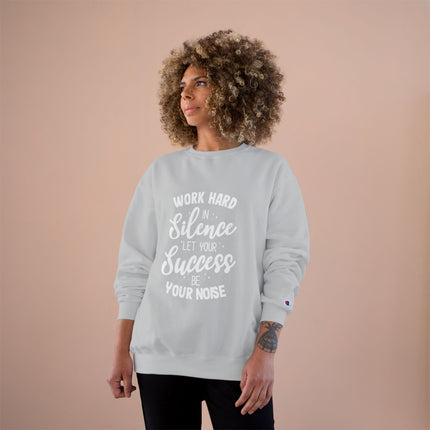 Champion-Sweatshirt mit Typografie-Motiv