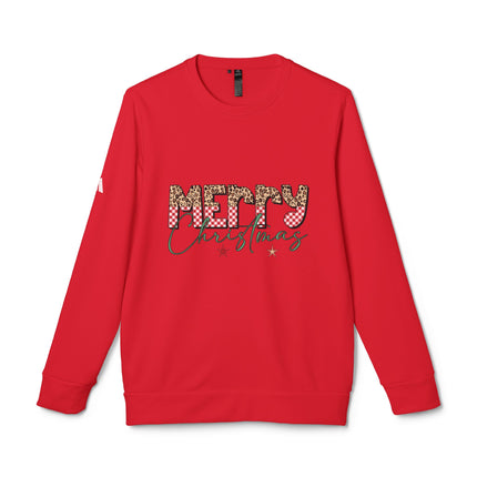 Christmas themed Adidas Unisex Fleece Crewneck Sweatshirt