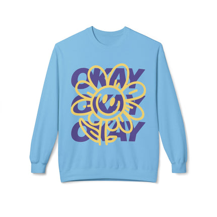 Unisex-Sweatshirt mit Rundhalsausschnitt aus mittelschwerem Softstyle-Fleece