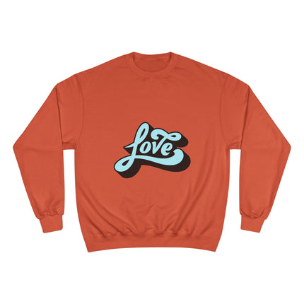 Champion-Sweatshirt mit Typografie-Motiv