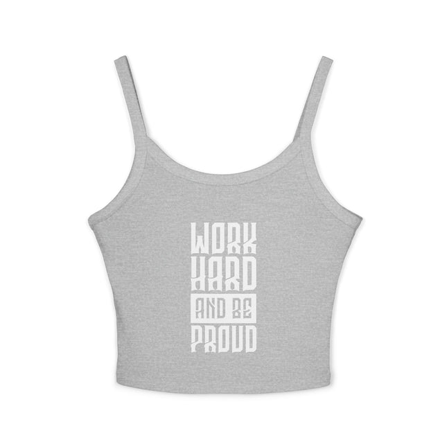 Typografie Themen Damen Spaghetti Strap Tank Top 