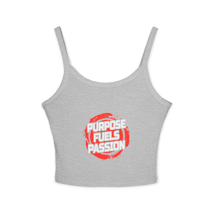 Typografie Themen Damen Spaghetti Strap Tank Top 