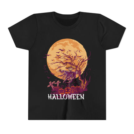 Halloween themed Youth Short Sleeve Tee