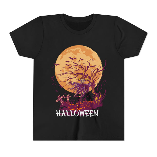 Halloween themed Youth Short Sleeve Tee