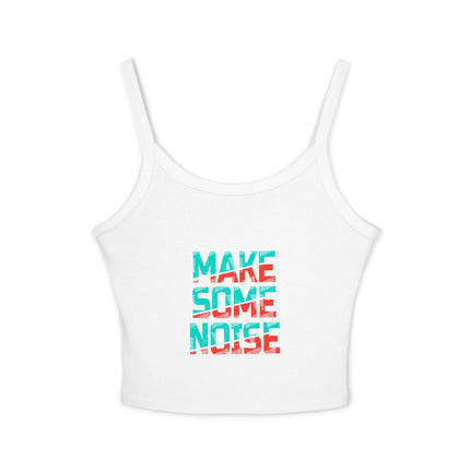 Typografie Themen Damen Spaghetti Strap Tank Top 