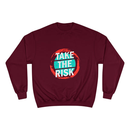 Champion-Sweatshirt mit Typografie-Motiv