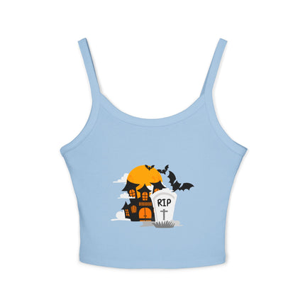 Halloween-Themen Damen Spaghetti Strap Tank Top 