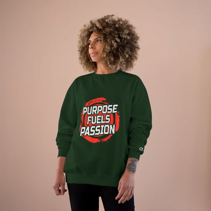 Champion-Sweatshirt mit Typografie-Motiv