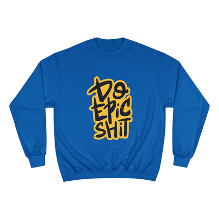 Champion-Sweatshirt mit Typografie-Motiv
