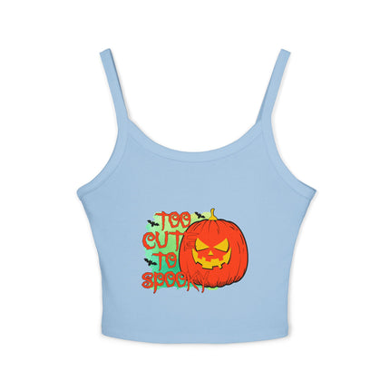 Halloween themed Women's Spaghetti Strap Tank Top