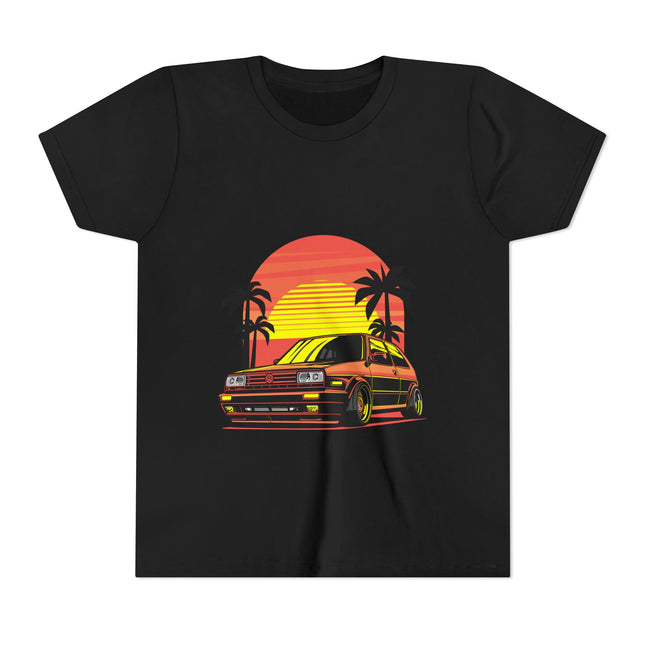 Car Enthusiast themed Youth Short Sleeve Tee