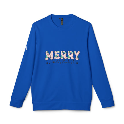 Christmas themed Adidas Unisex Fleece Crewneck Sweatshirt