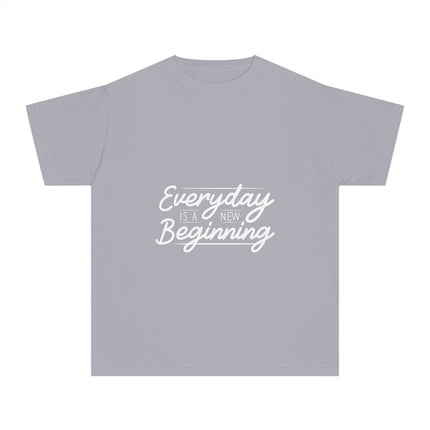 Typography themed Youth Midweight Tee