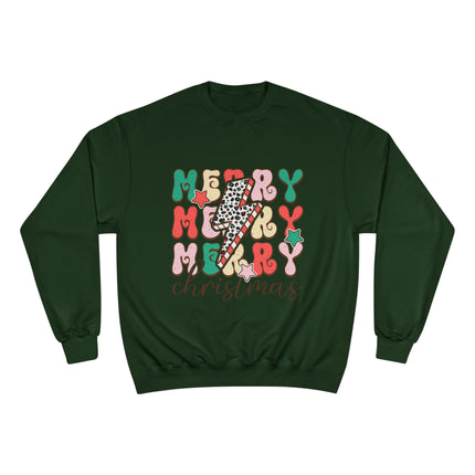 Christmas themed Champion Sweatshirt