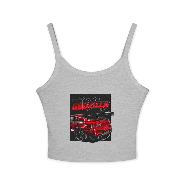 Auto-Enthusiasten Themen Damen Spaghetti Strap Tank Top 