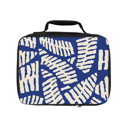 Cute Blue Pattern design themed Lunch Bag
