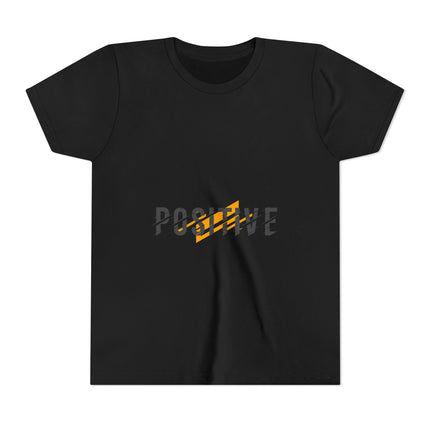Typography themed Youth Short Sleeve Tee