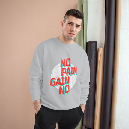 Champion-Sweatshirt mit Typografie-Motiv