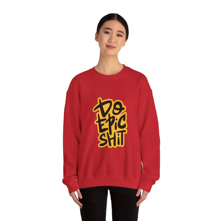 Unisex Heavy Blend Crewneck Sweatshirt mit Typografie-Motiv