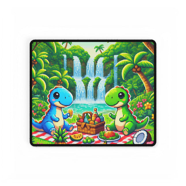 Niedliche Schreibtischunterlagen mit 2 Dino-Motiven 