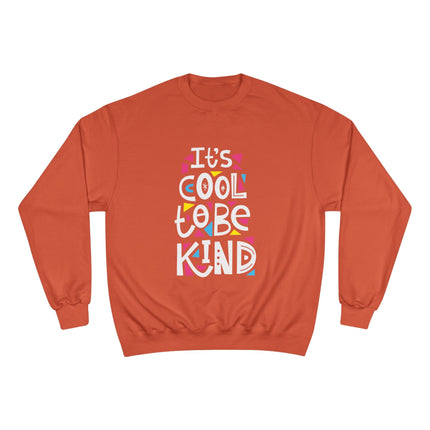 Champion-Sweatshirt mit Typografie-Motiv