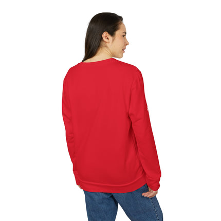 Christmas themed Adidas Unisex Fleece Crewneck Sweatshirt