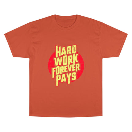 Champion-T-Shirt mit Typografie-Motiv