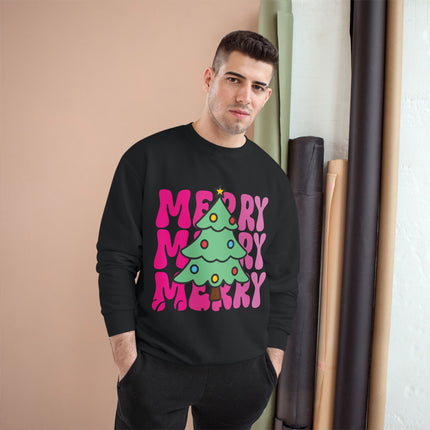 Christmas themed Champion Sweatshirt