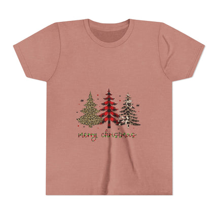 Christmas themed Youth Short Sleeve Tee