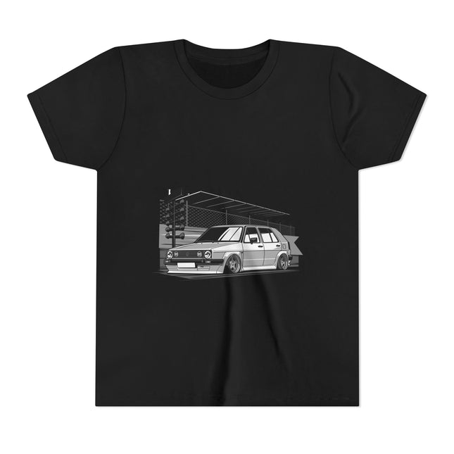 Car Enthusiast themed Youth Short Sleeve Tee