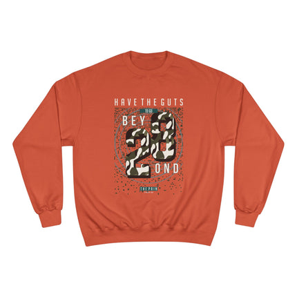 Champion-Sweatshirt mit Typografie-Motiv