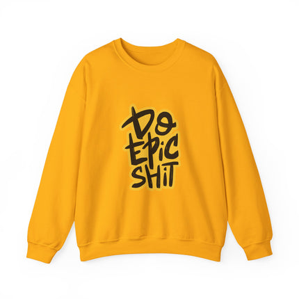 Unisex Heavy Blend Crewneck Sweatshirt mit Typografie-Motiv