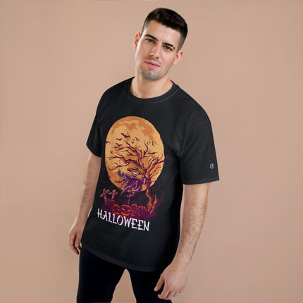 Champion-T-Shirt mit Halloween-Motiv