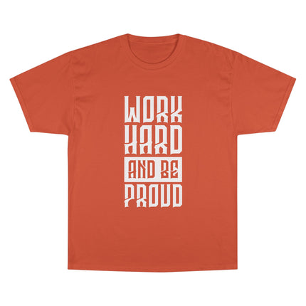 Champion-T-Shirt mit Typografie-Motiv
