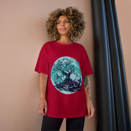 Champion-T-Shirt mit Halloween-Motiv