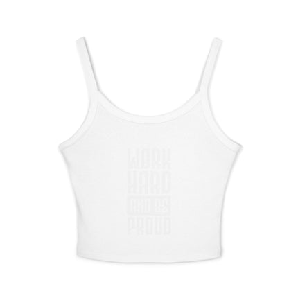 Typografie Themen Damen Spaghetti Strap Tank Top 