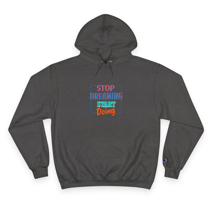 Typography themed Champion Hoodie