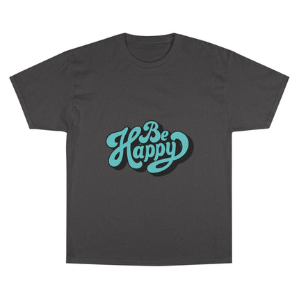 Champion-T-Shirt mit Typografie-Motiv