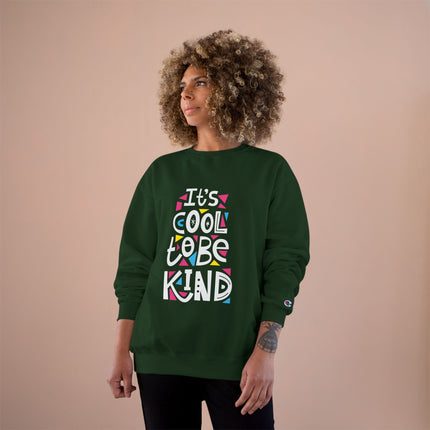 Champion-Sweatshirt mit Typografie-Motiv