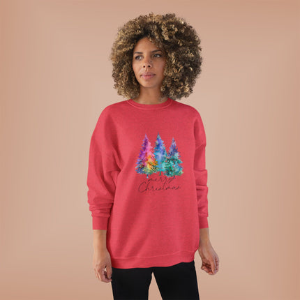 Christmas themed Unisex EcoSmart Crewneck Sweatshirt